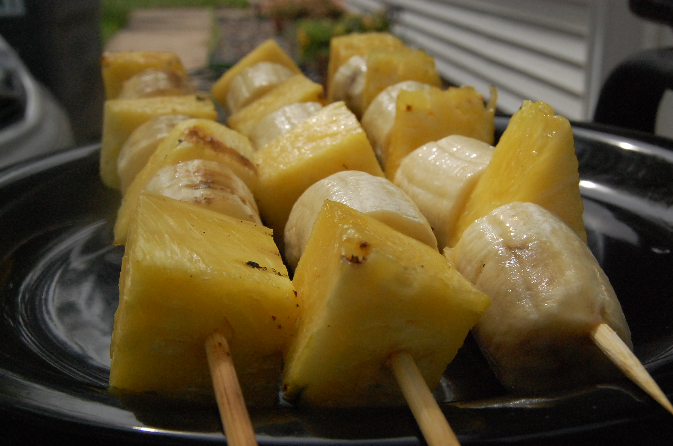 Sabrostar — Fresh Grilled Banana & Golden Pineapple Skewers