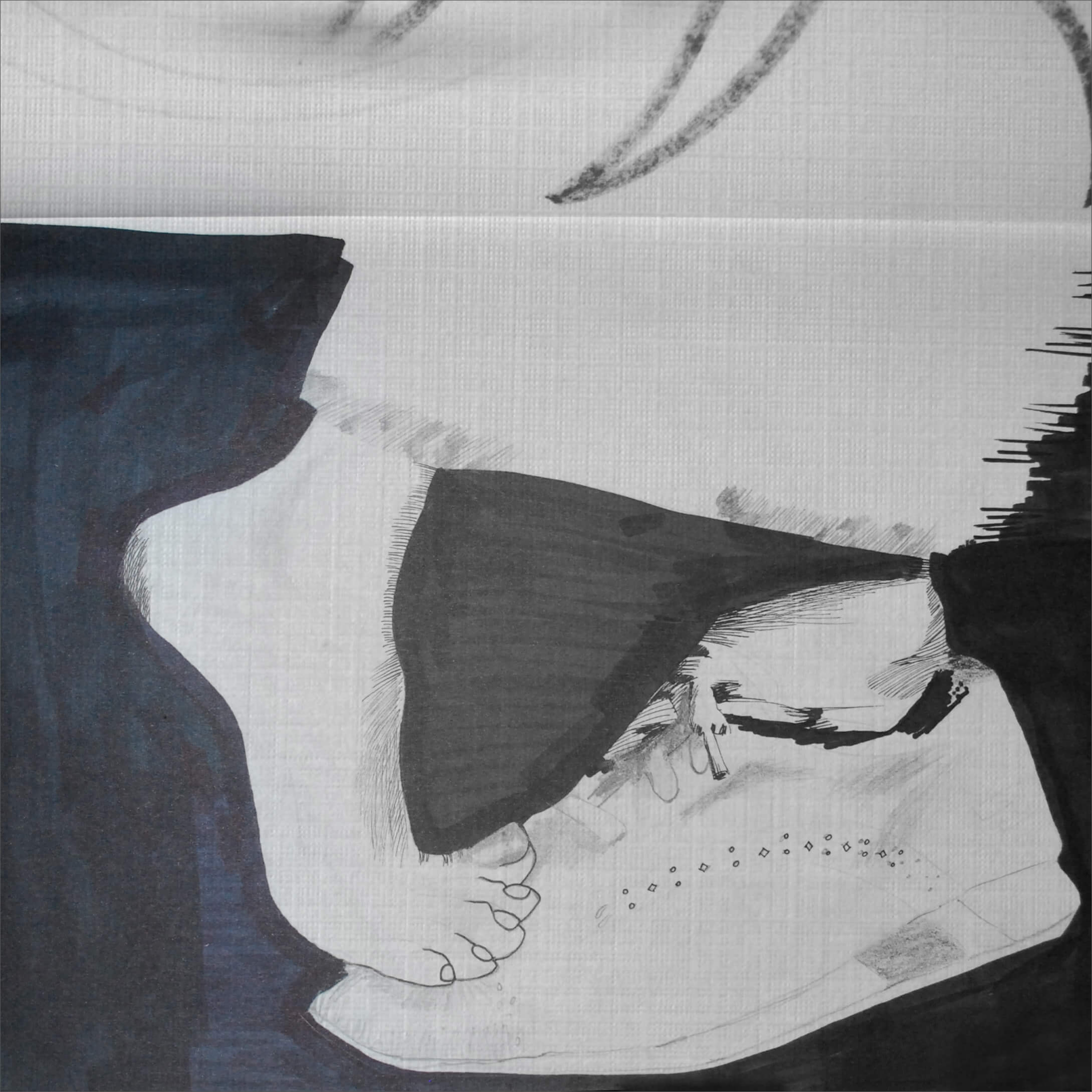 Drawing 01 — Gestural Sketch & Proportion