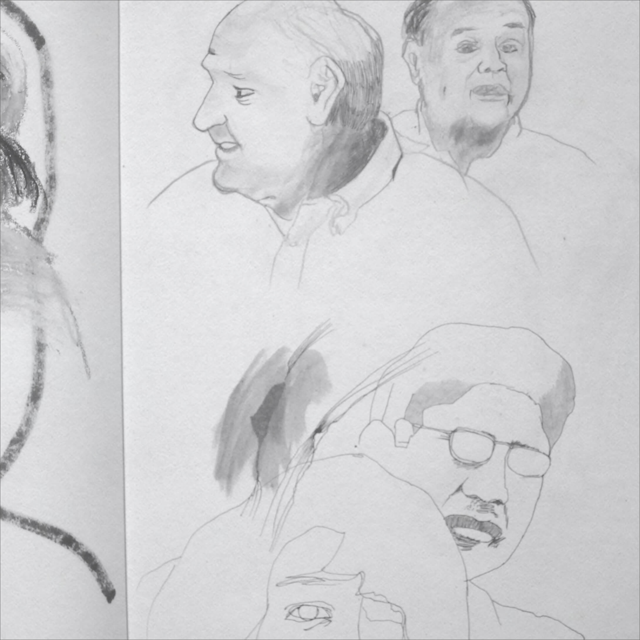Drawing 08 — Tonal Atmospheric Shading