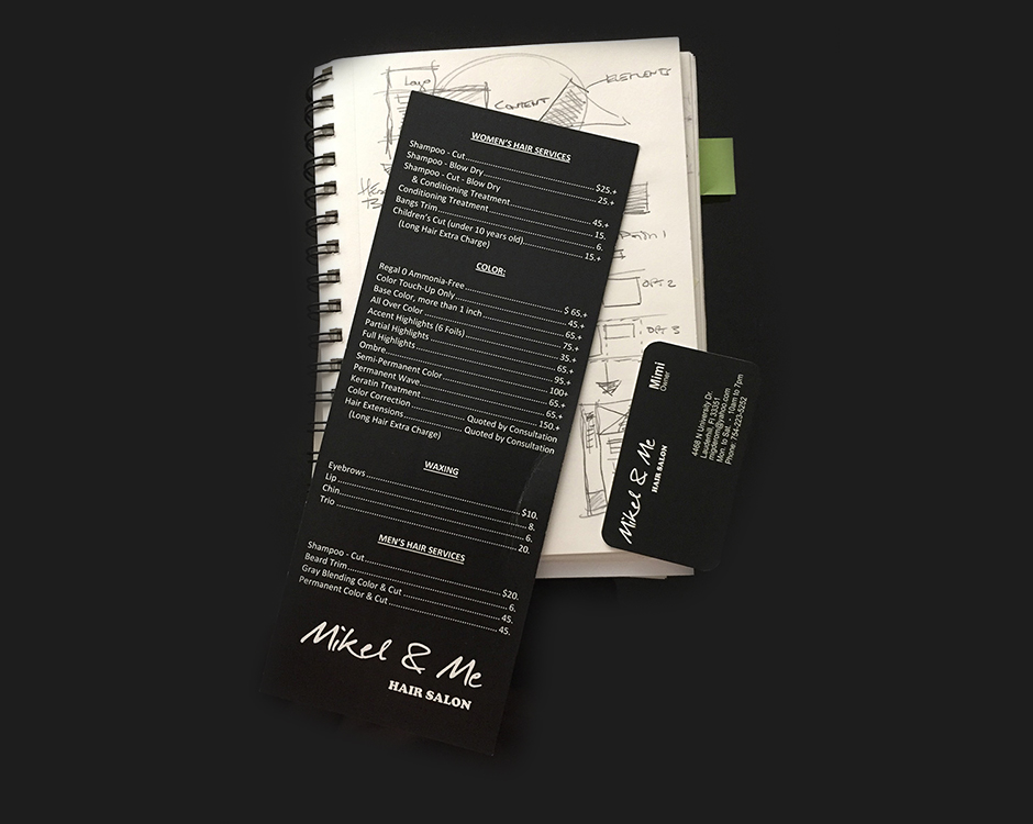 Mikel & Me — Brand Concept & Initial Logo Sketches